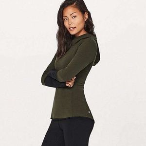 Lululemon Shape Up Pullover (Nulu) Dark Oliver 6